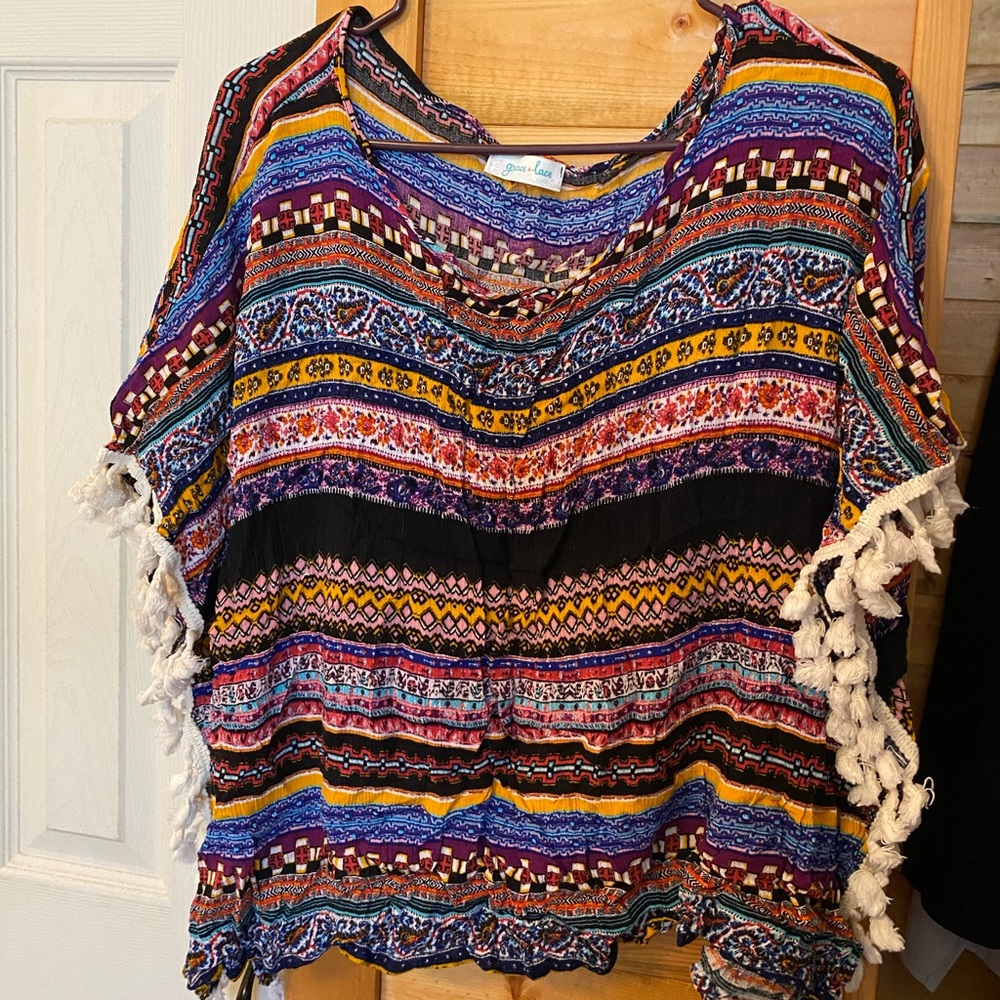 Crop Poncho